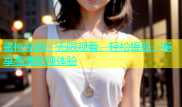 蜜桃视频：无限观看，轻松提现，畅享高清影视体验