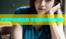 水蜜桃视频盛宴 甜蜜瞬间尽在眼前