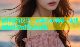创作独特视频，分享精彩瞬间—蜜桃视频带你玩转视频剪辑
