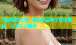高清蜜桃视频：丰富内容与个性化推荐，尽享视听盛宴