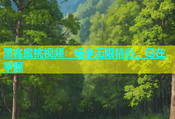 黑客蜜桃视频：畅享无限精彩，尽在掌握
