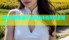 蜜桃视频直播平台全新体验尽在掌握(1)