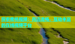 探索蜜桃视频：高清流畅，互动丰富的在线视频平台