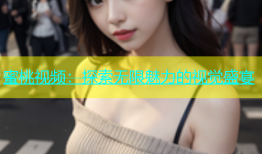 蜜桃视频：探索无限魅力的视觉盛宴
