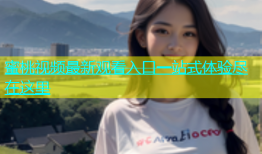 蜜桃视频最新观看入口一站式体验尽在这里