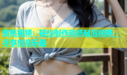 蜜桃视频：轻松制作动感起泡视频，尽享创意乐趣