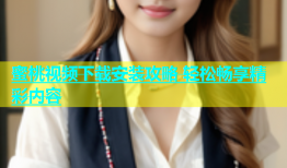蜜桃视频下载安装攻略 轻松畅享精彩内容