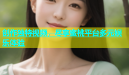 创作独特视频，尽享蜜桃平台多元娱乐体验