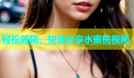 轻松剪辑，快速分享水蜜桃视频