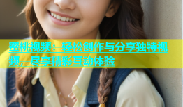 蜜桃视频：轻松创作与分享独特视频，尽享精彩互动体验