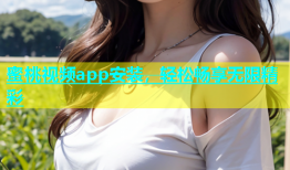 蜜桃视频app安装，轻松畅享无限精彩