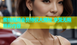 蜜桃视频会员特权大揭秘 享受无限精彩内容