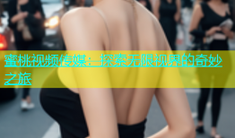 蜜桃视频传媒：探索无限视界的奇妙之旅