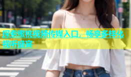 探索蜜桃视频传媒入口，畅享多样化视听盛宴