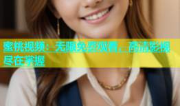 蜜桃视频：无限免费观看，高清影视尽在掌握