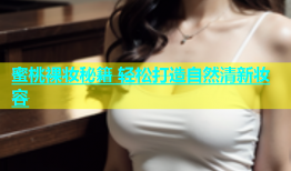 蜜桃裸妆秘籍 轻松打造自然清新妆容