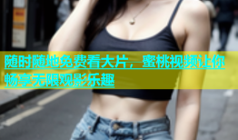 随时随地免费看大片，蜜桃视频让你畅享无限观影乐趣