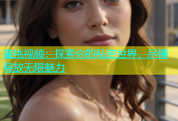 蜜桃视频：探索你的私密世界，尽情释放无限魅力
