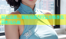 轻松追剧，蜜桃视频APP让你畅享无限影视乐趣