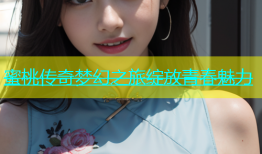 蜜桃传奇梦幻之旅绽放青春魅力