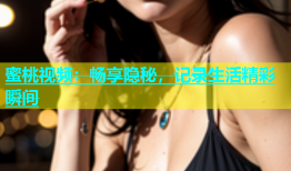 蜜桃视频：畅享隐秘，记录生活精彩瞬间