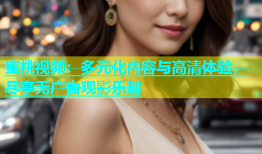 蜜桃视频：多元化内容与高清体验，尽享无广告观影乐趣