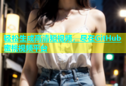 轻松生成高清短视频，尽在GitHub蜜桃视频平台