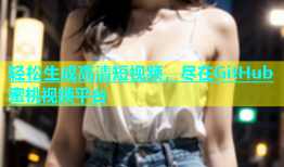 轻松生成高清短视频，尽在GitHub蜜桃视频平台
