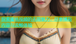探索蜜桃视频的无限魅力，尽享精彩内容与流畅体验