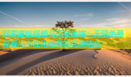探索蜜桃视频与天美传媒：无限免费观看与个性化推荐的完美结合