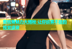 蜜桃臀魅力大揭秘 让你欲罢不能的视觉盛宴