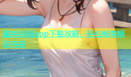 蜜桃视频app下载攻略，轻松畅享精彩内容