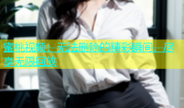 蜜桃视频：无法删除的精彩瞬间，尽享无限回放