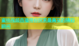 蜜桃视频直播带你探索最真实的精彩瞬间