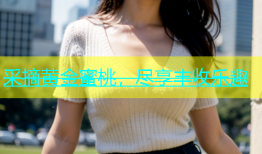 采摘黄金蜜桃，尽享丰收乐趣
