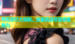 邓伦惊吓大逃脱，密室挑战尽显明星魅力