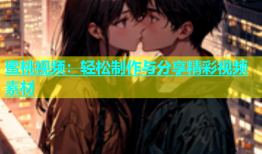 蜜桃视频：轻松制作与分享精彩视频素材