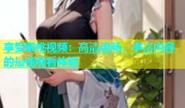 享受蜜桃视频：高清流畅、丰富内容的最佳观看体验