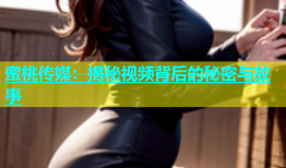 蜜桃传媒：揭秘视频背后的秘密与故事