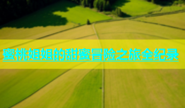 蜜桃姐姐的甜蜜冒险之旅全纪录