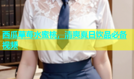 西瓜草莓水蜜桃，清爽夏日饮品必备视频