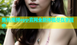 蜜桃视频app官网全新体验尽在掌握中