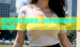 蜜桃视频下载安装，畅享无限精彩视频体验