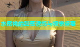 水蜜桃的甜蜜诱惑与视觉盛宴