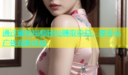 通过蜜桃视频轻松赚取收益，享受无广告观影体验