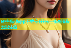 蜜桃视频app下载安装ios，畅享精彩无限体验