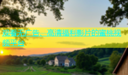 观看无广告、高清福利影片的蜜桃视频平台