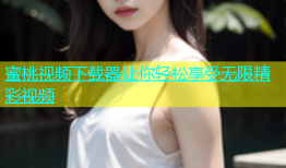 蜜桃视频下载器让你轻松享受无限精彩视频