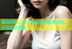 蜜桃视频：多元化内容与高清体验，尽享视听盛宴