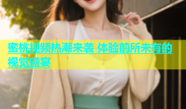 蜜桃视频热潮来袭 体验前所未有的视觉盛宴